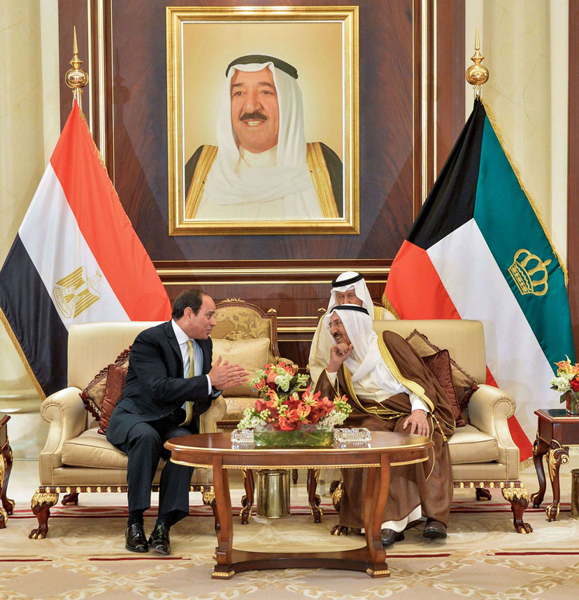 زيارة السيسي للكويت