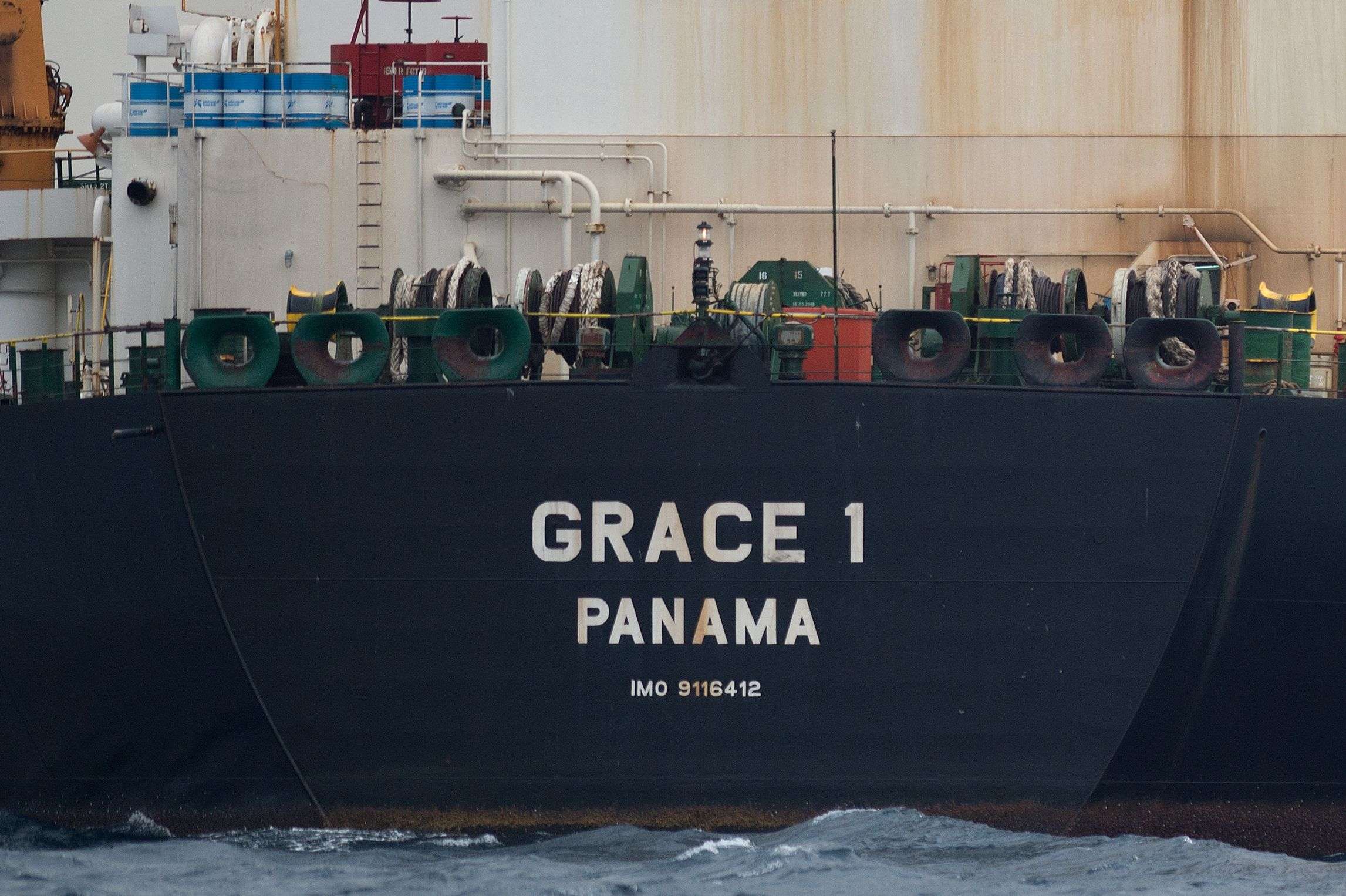 It was not immediately clear when the Grace 1 would sail as the United States made a late request to seize the vessel