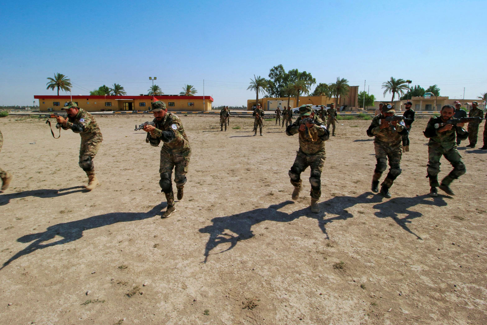 دمج فصائل الحشد في القوات العراقية ومنع تحليق أي طيران إلا باذن من الحكومة استهدف حماية الحشد من أي استهداف خارجي