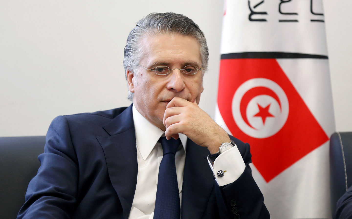 Tunisian presidential candidate Nabil Karoui