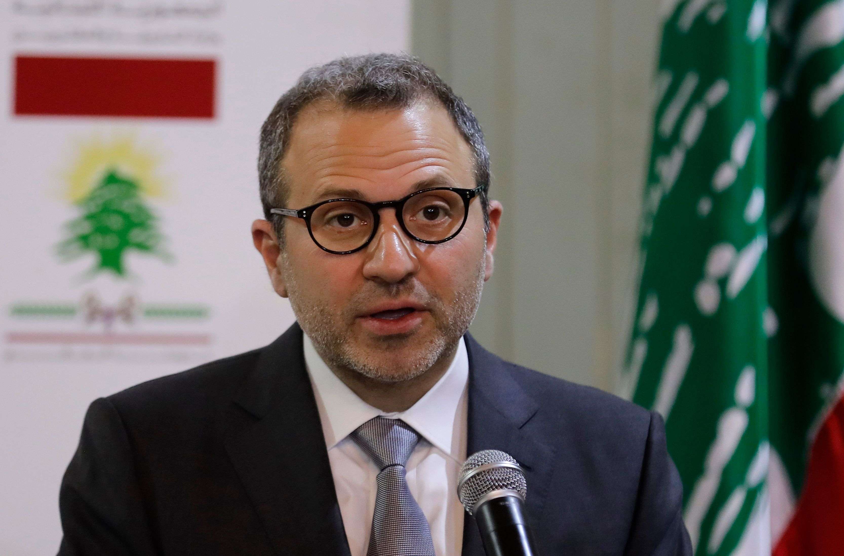 وزير الخارجية اللبناني جبران باسيل