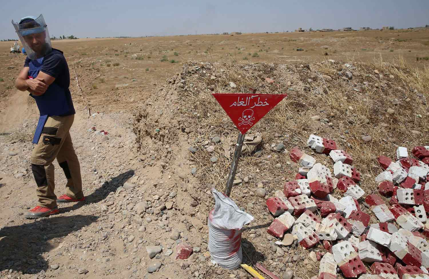 مزارع بيجي تحولت إلى حقول موت