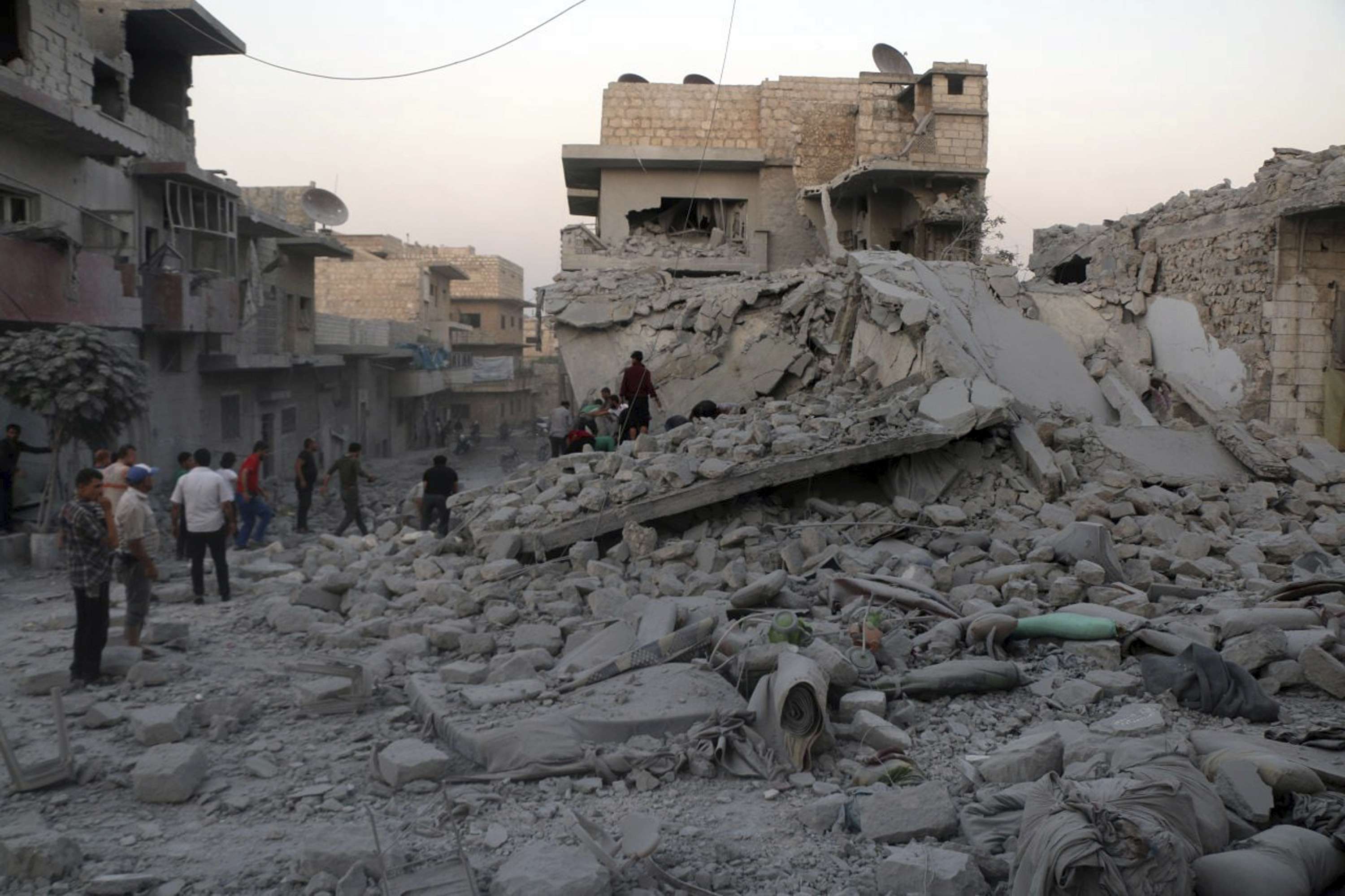 Idlib enjoyed a lull in air strikes after Damascus and its ally Moscow declared a ceasefire on Aug. 31 following five months of bombing