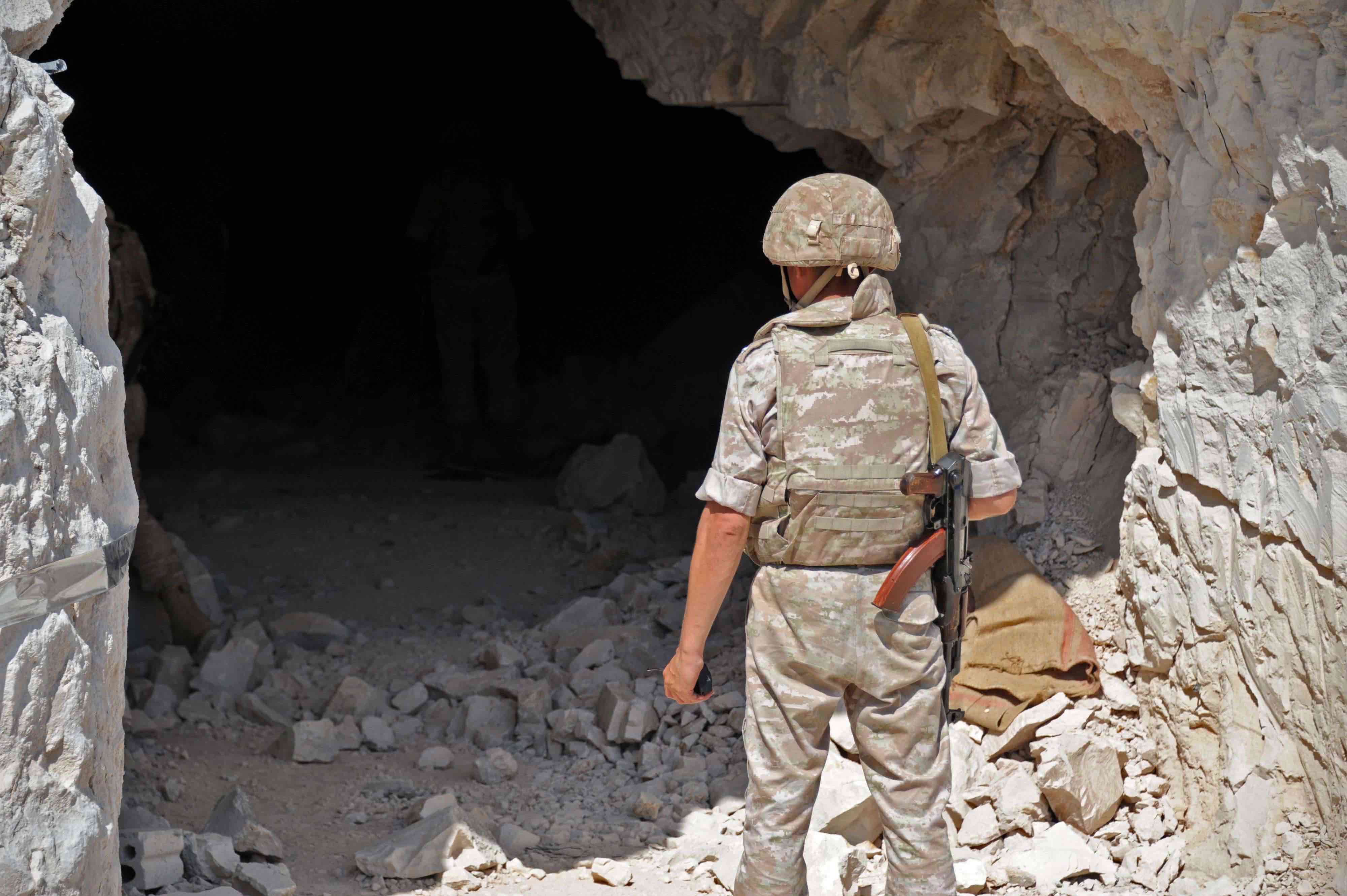 It was used primarily by fighters from jihadist groups, among them the alliance known as Hayat Tahrir al-Sham