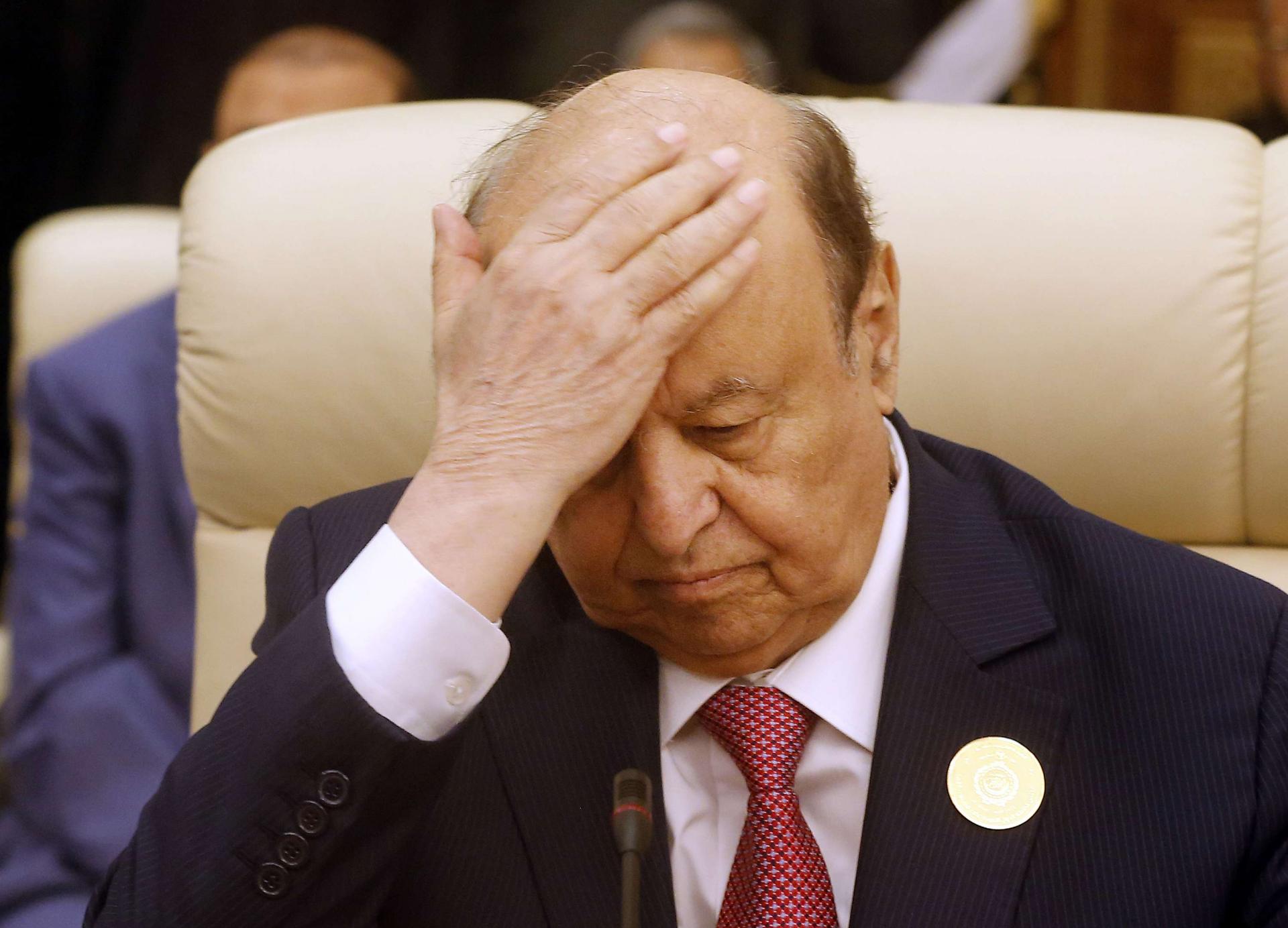الرئيس اليمني عبد ربه منصور