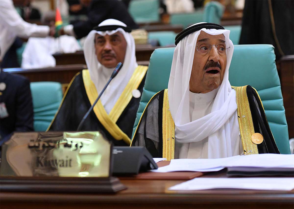 Kuwaiti Emir Sheikh Sabah al-Ahmad al-Sabah