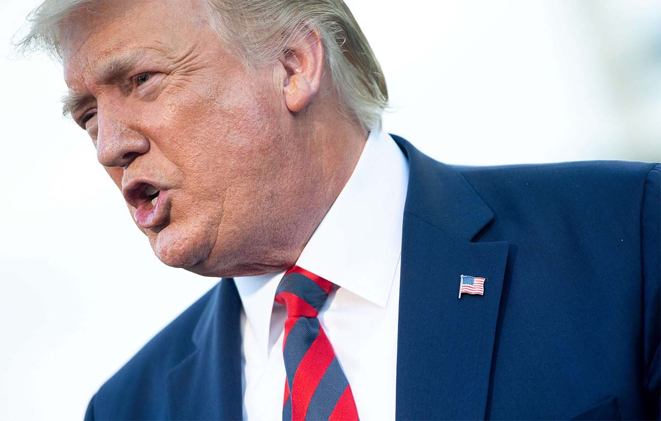 US President Donald Trump