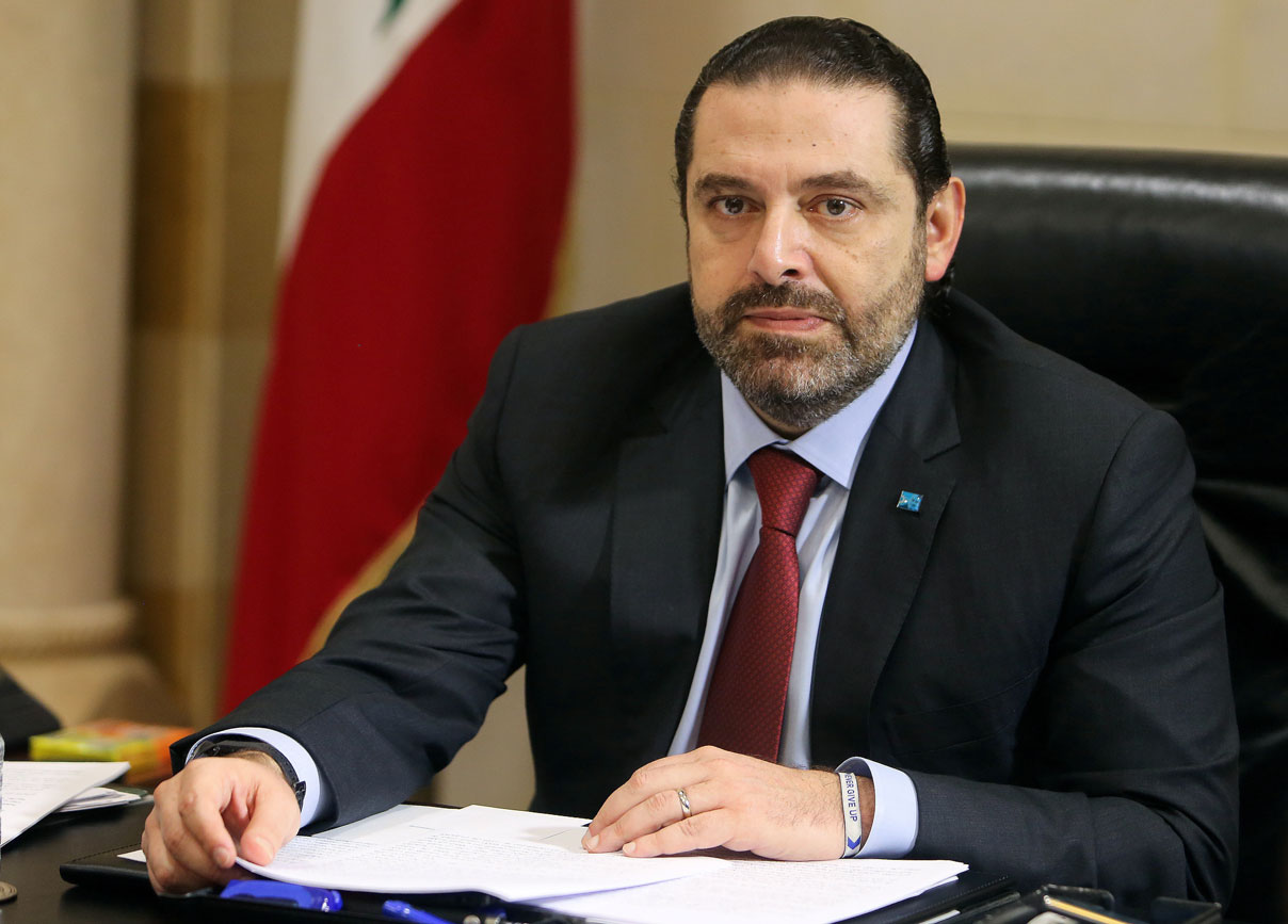 Lebanon's Prime Minister Saad al-Hariri