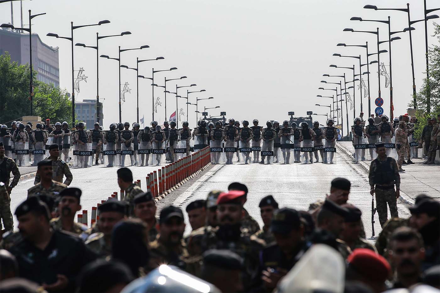 Who stands behind the anti-government protests?