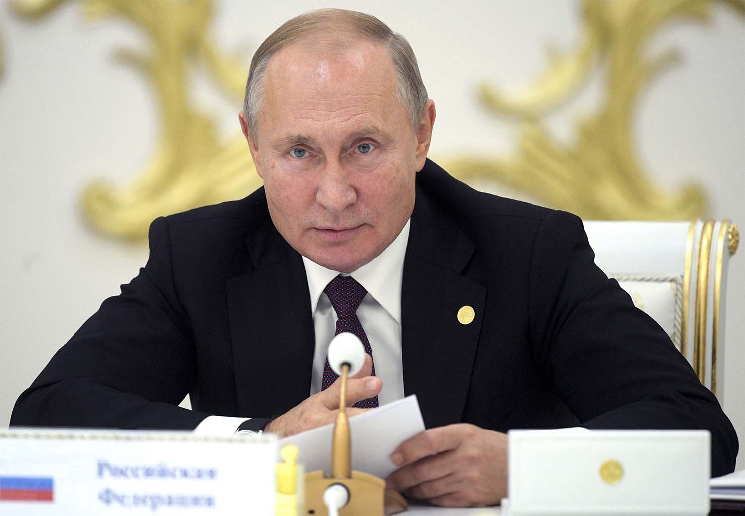 Russian President Vladimir Putin 
