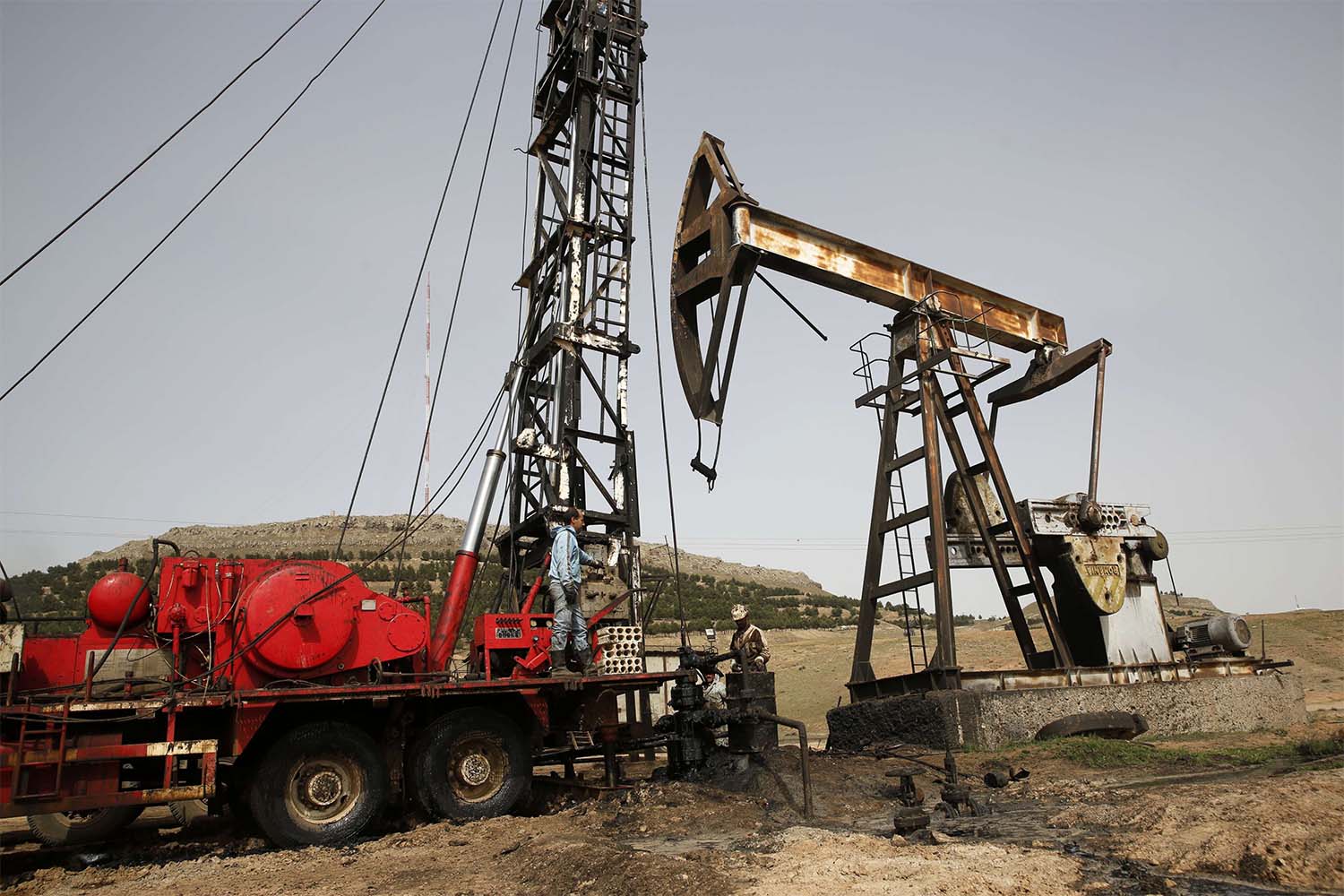 Syrian oil field