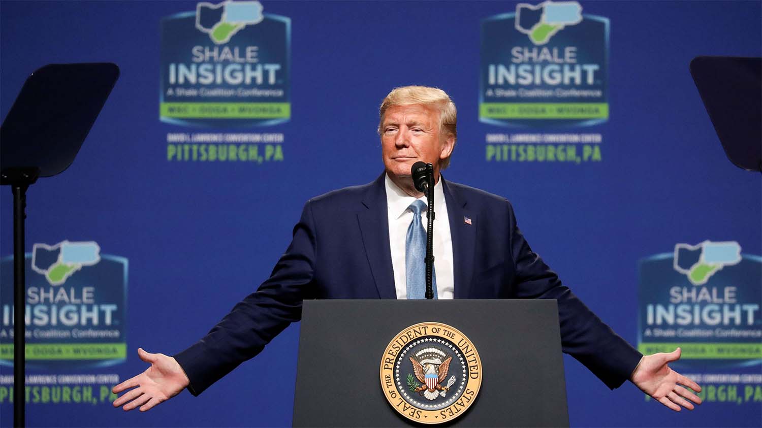 US President Donald Trump 
