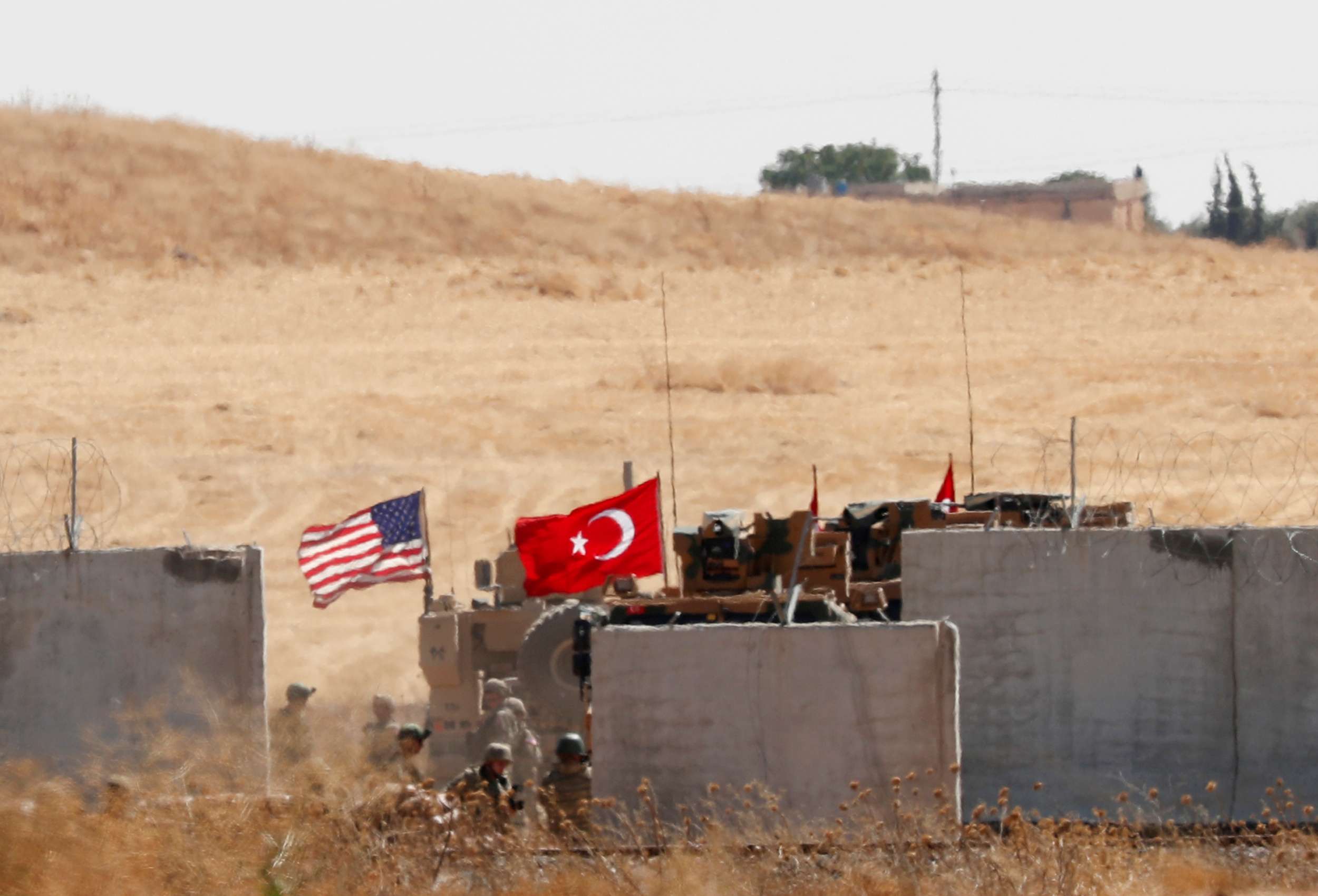 Erdogan had earlier said the operation could come at any moment "without warning"