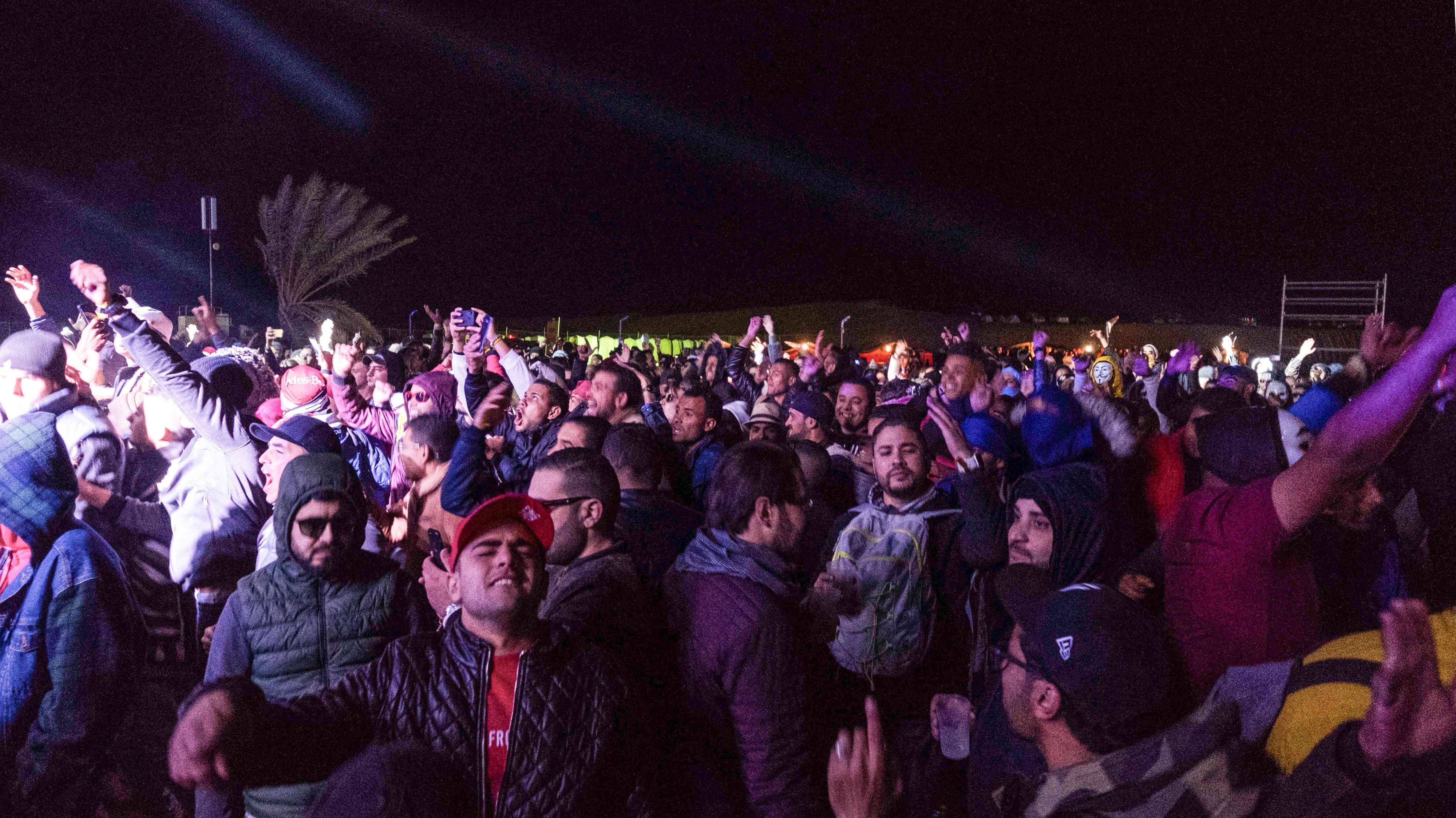 مهرجان 'الكثبان الالكترونية' 