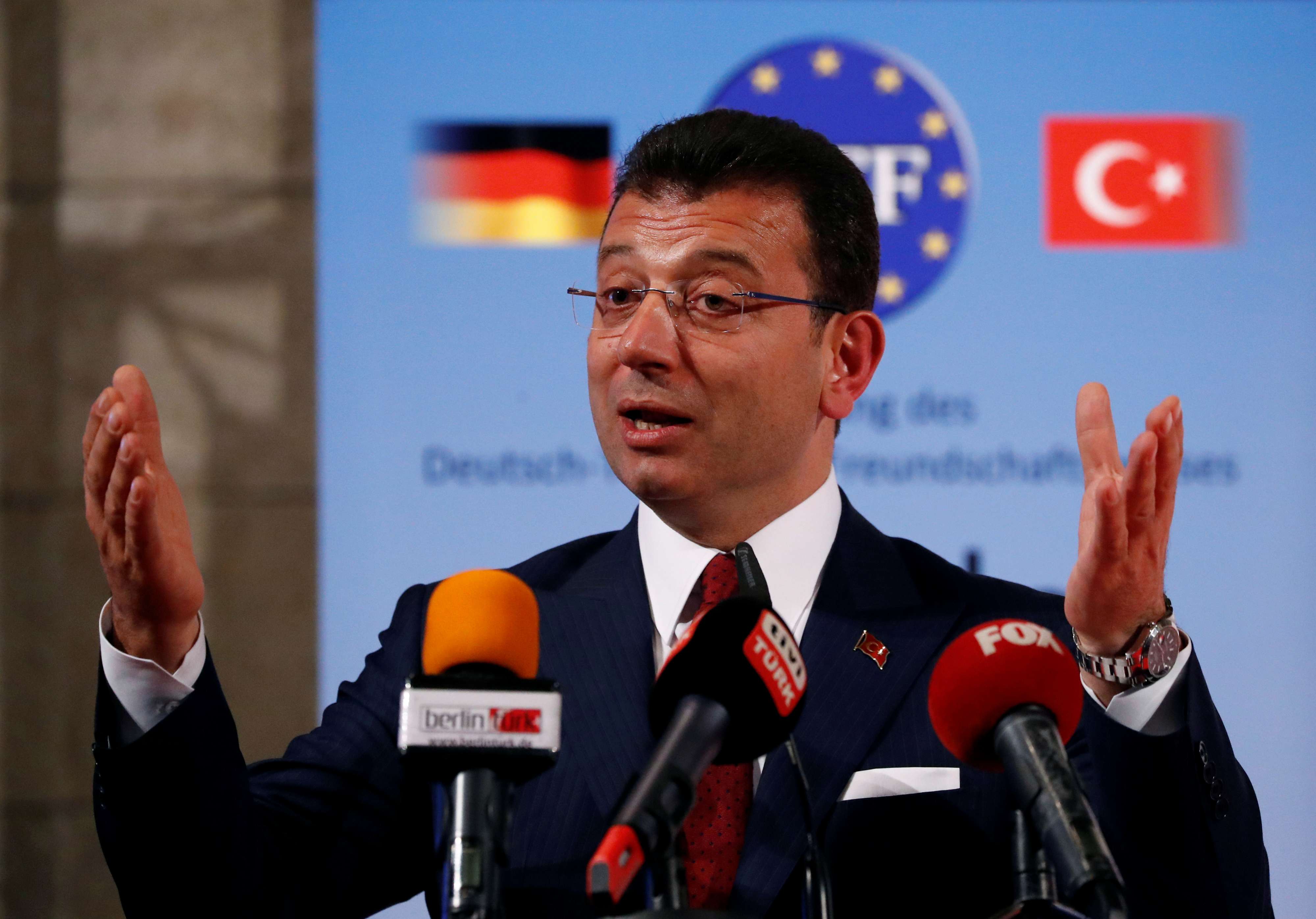 Istanbul Mayor Ekrem Imamoglu