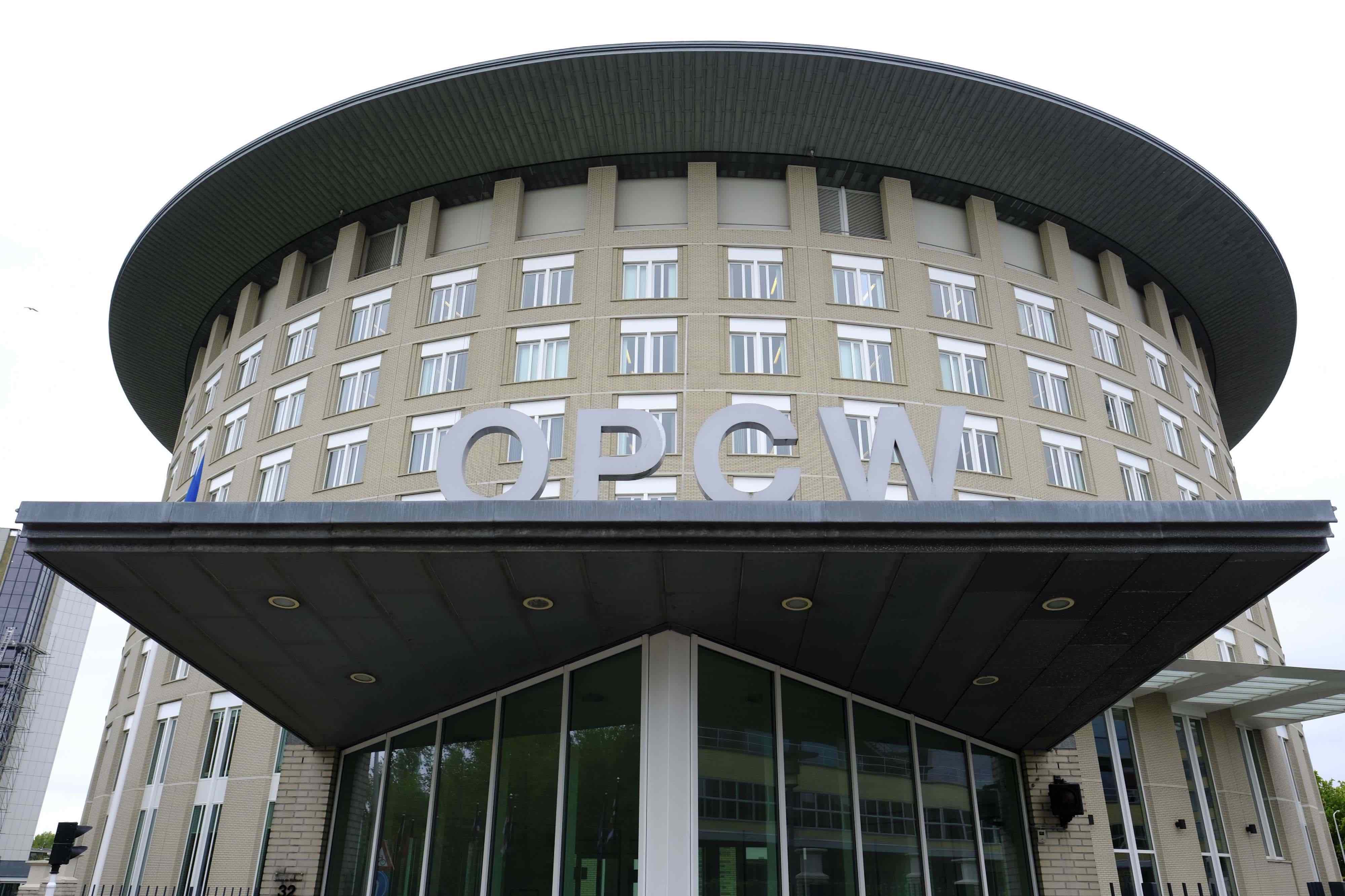 The United States hit back by accusing Russia of a "cover-up" of the use of chemical weapons by its ally Damascus