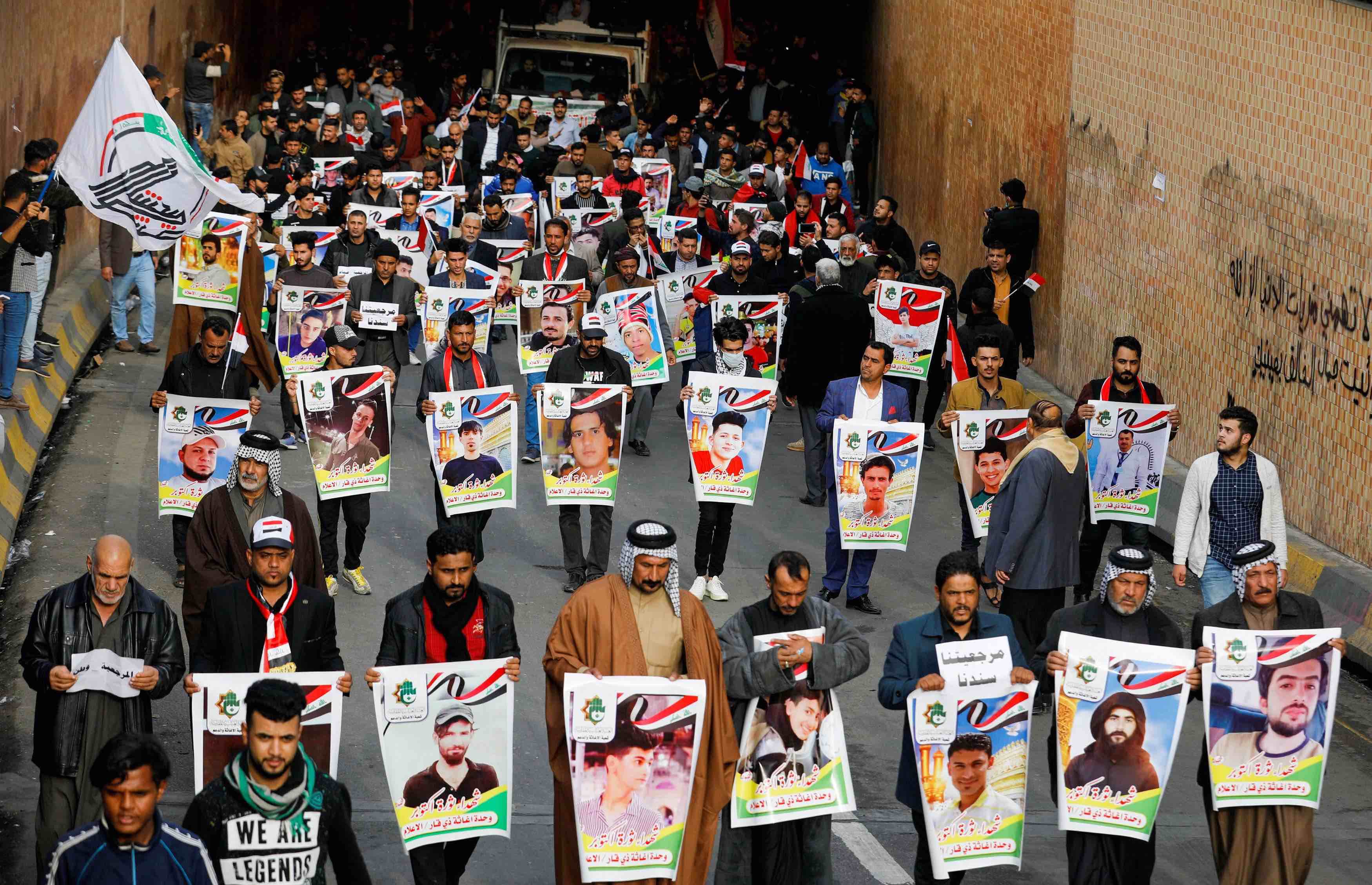 The youth-led protests demand the ouster of the entire political class