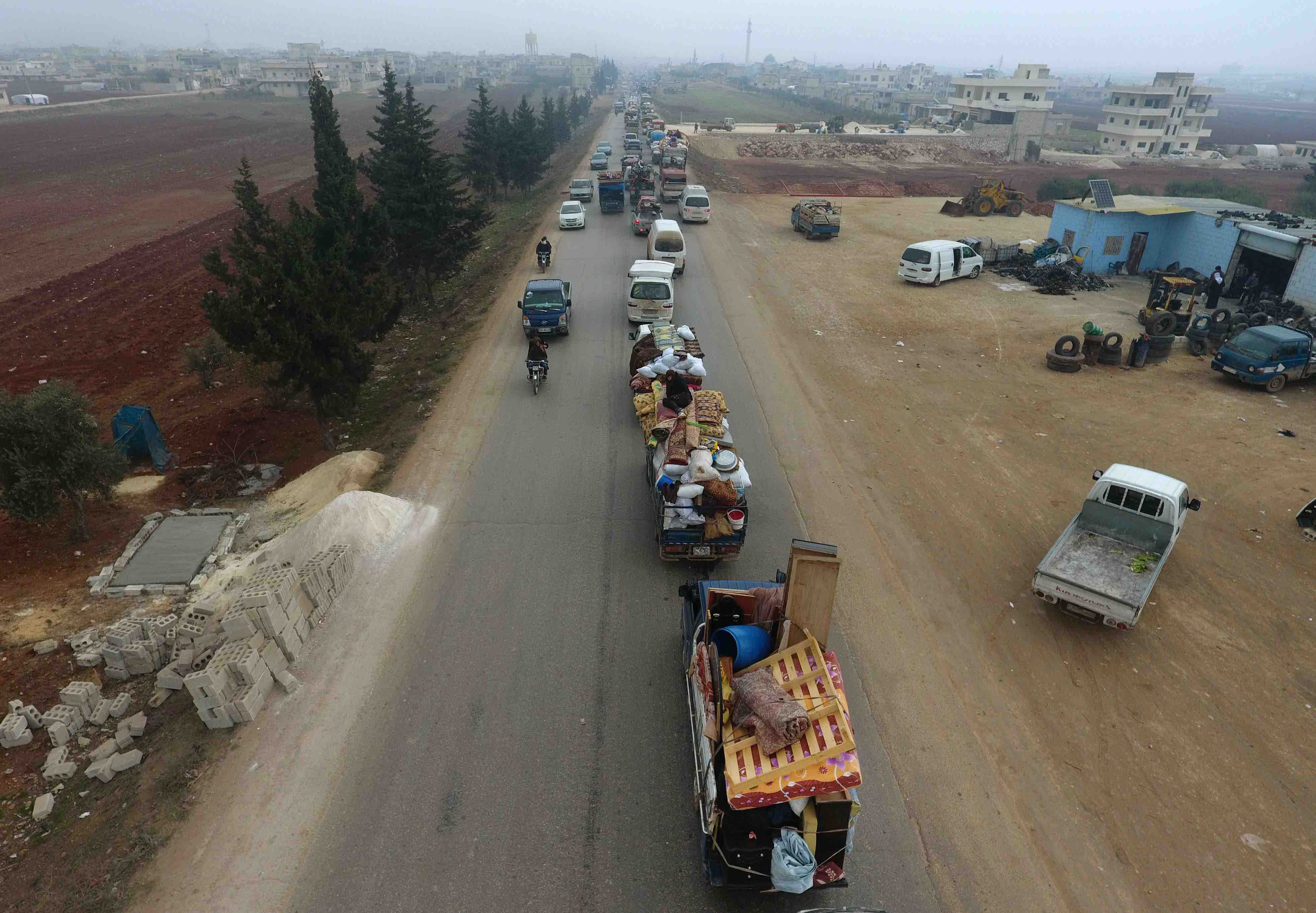 The region hosts some three million people including many displaced by years of violence in other parts of Syria.