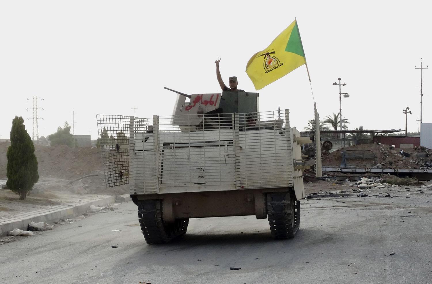 On Friday a barrage of 30 rockets was fired at an Iraqi military base in Kirkuk
