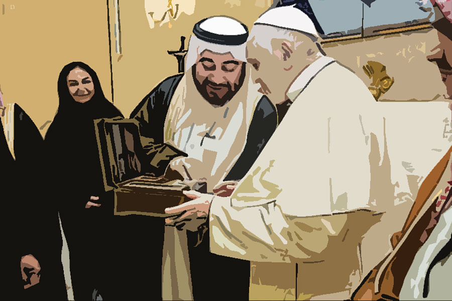 طلب الحرية الدينية للناس كافة تلك الحرية التي تتيح لهم رفع أبصارهم نحو الله
