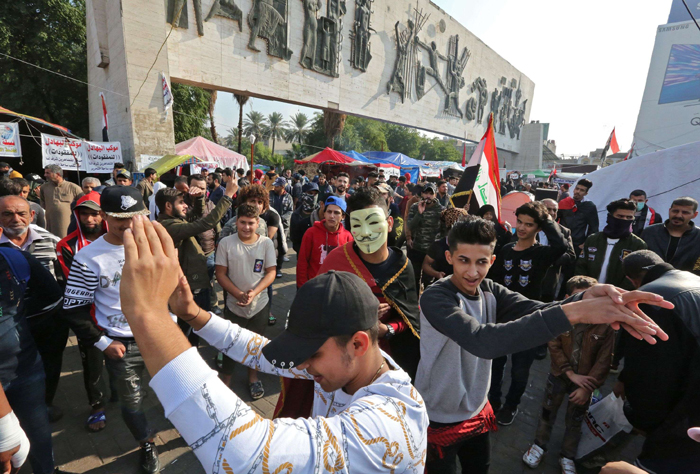 نازل أخذ حقي في انتفاضة العراق