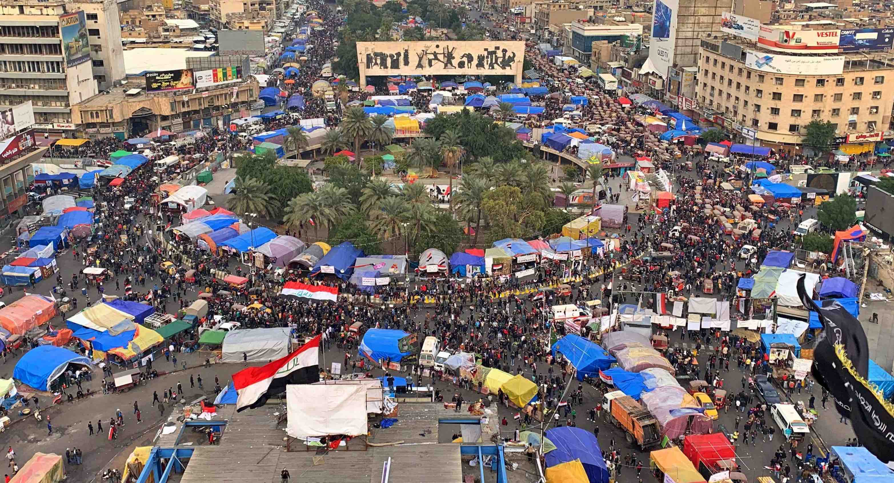 The role of the Hashed al-Shaabi, a network of armed groups integrated into the state, has come under increased scrutiny.