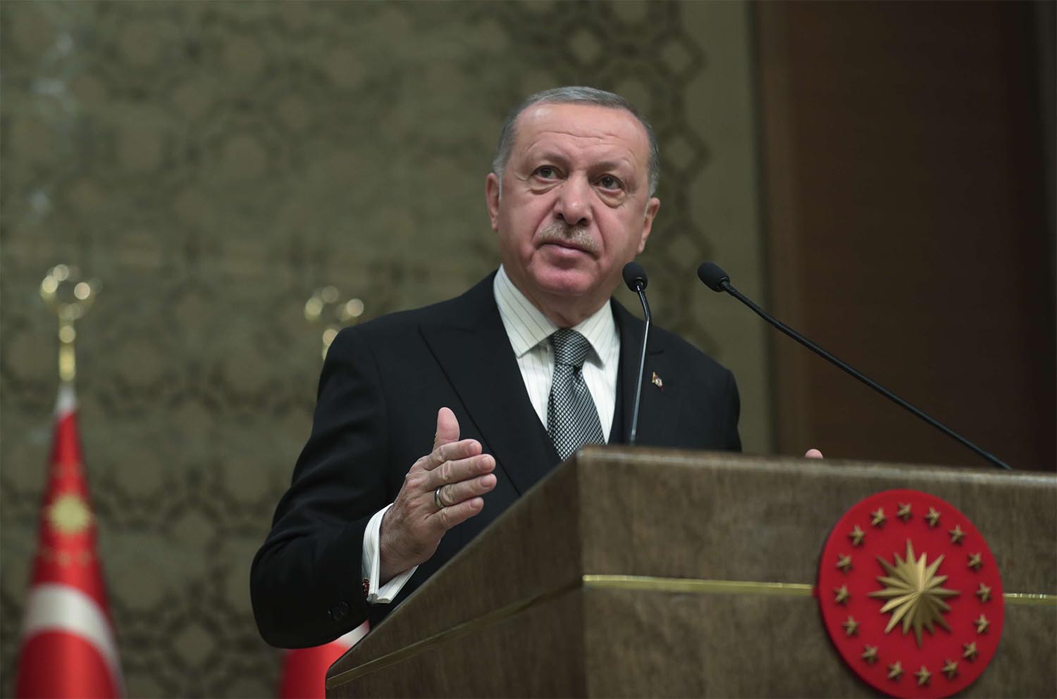 Turkish President Recep Tayyip Erdogan 