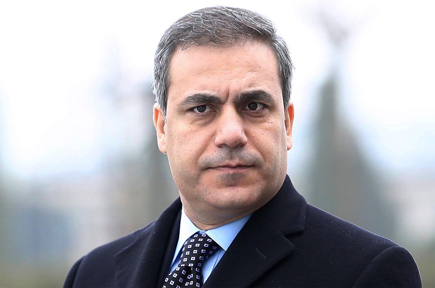 Turkey's intelligence chief Hakan Fidan 
