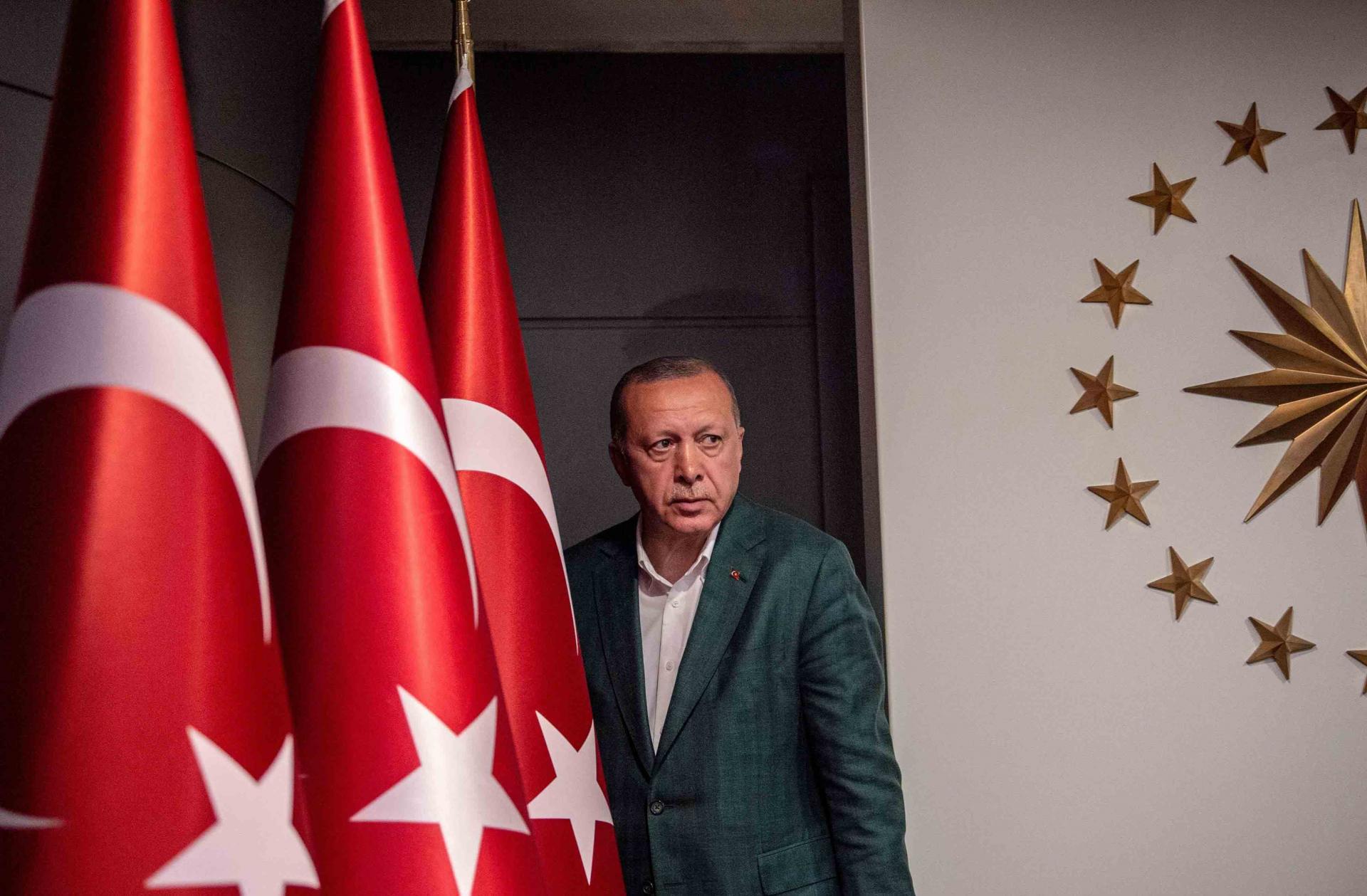 الرئيس التركي رجب طيب اردوغان