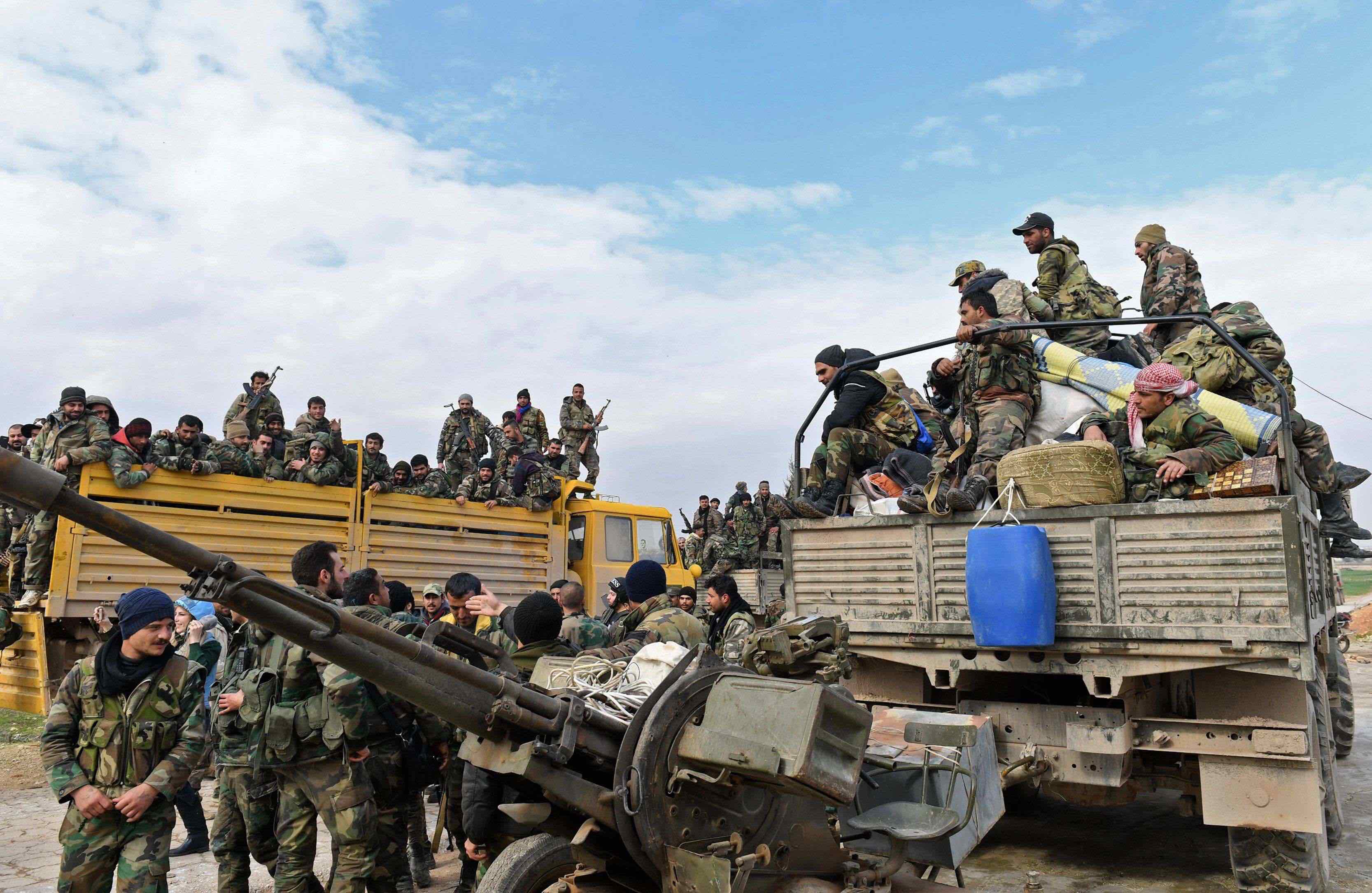 The town lies at the junction of two main roads that President Bashar al-Assad seeks to fully control