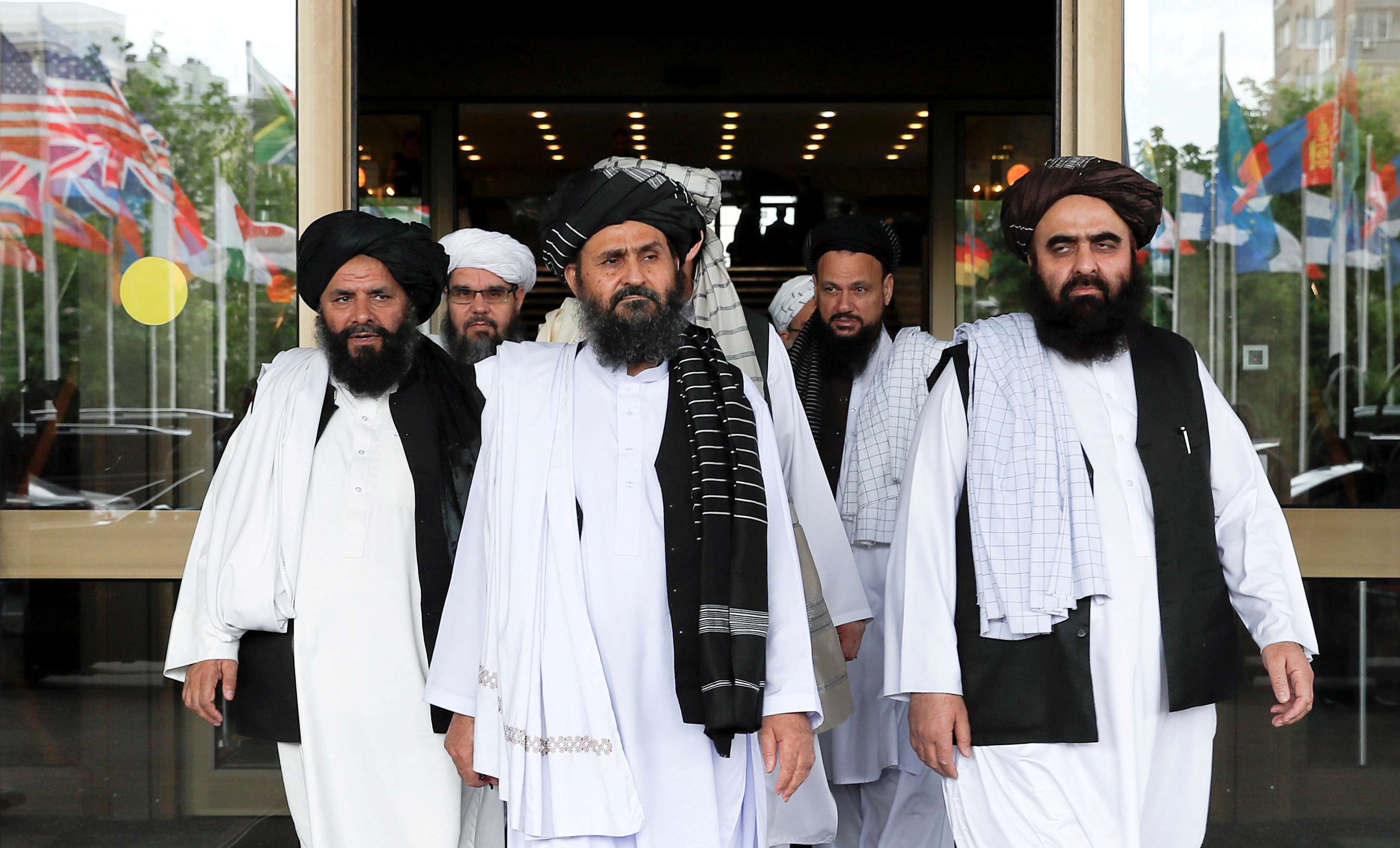 وفد طالبان