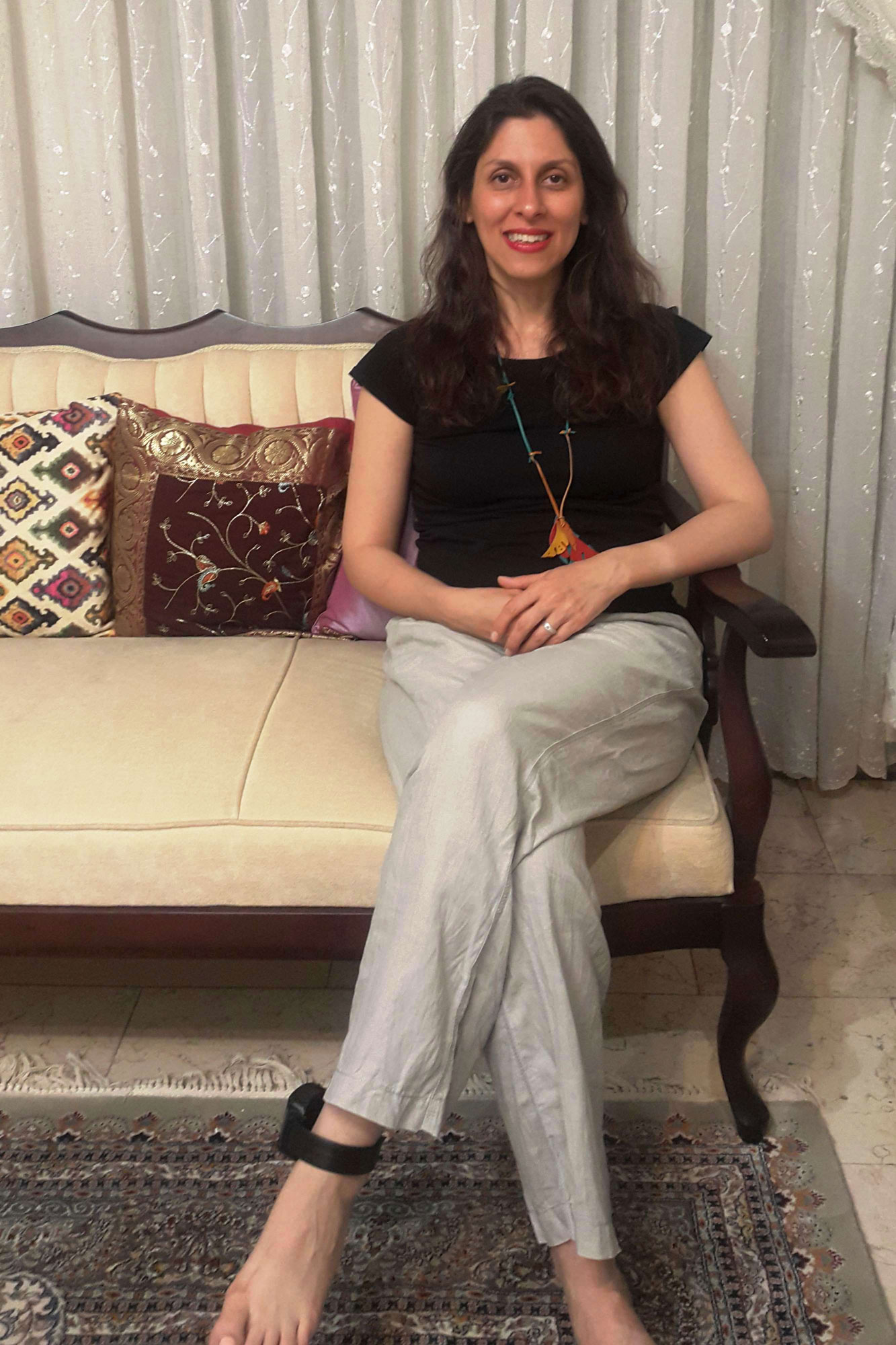المسجونة البريطانية في إيران نازانين زاغاري راتكليف