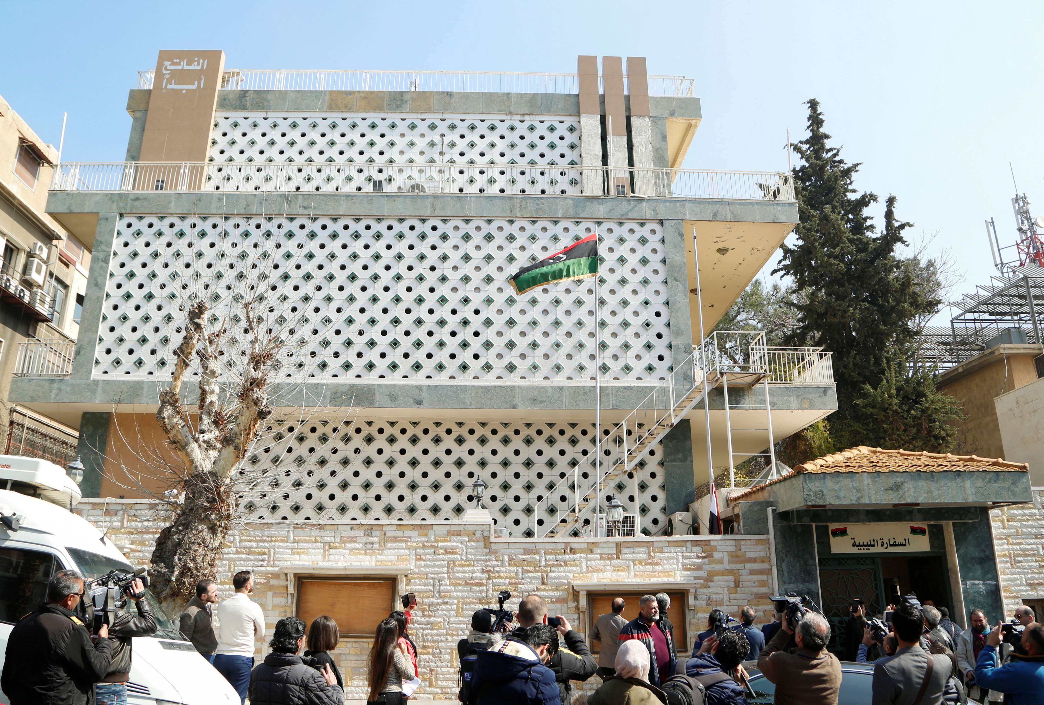 عودة التمثيل الدبلوماسي الليبي إلى سوريا بعد 8 سنوات من الغياب