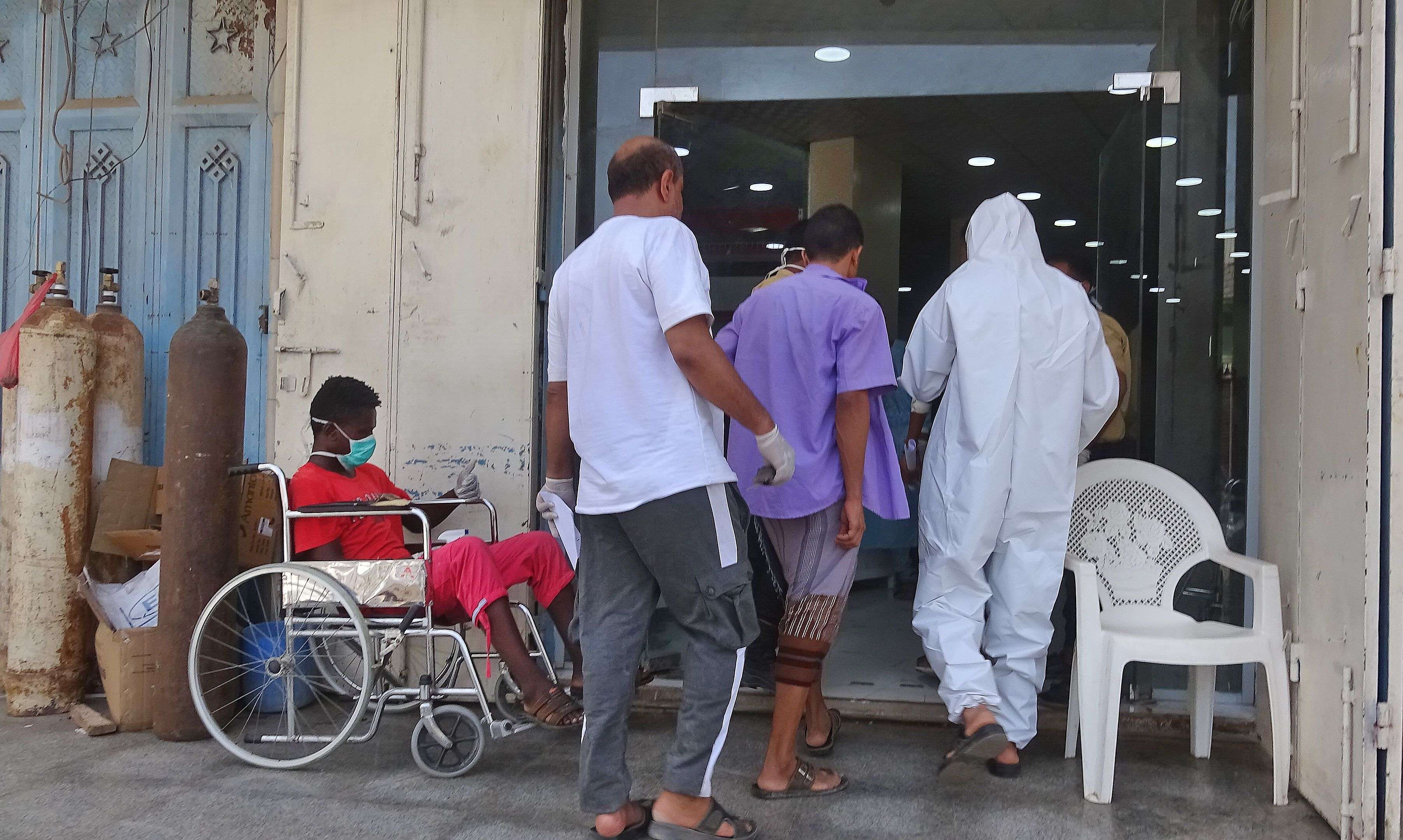 نظام صحي منهار في اليمن