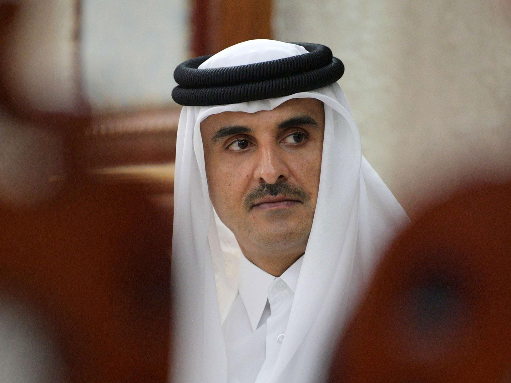 أمير قطر الشيخ تميم بن حمد آل ثاني