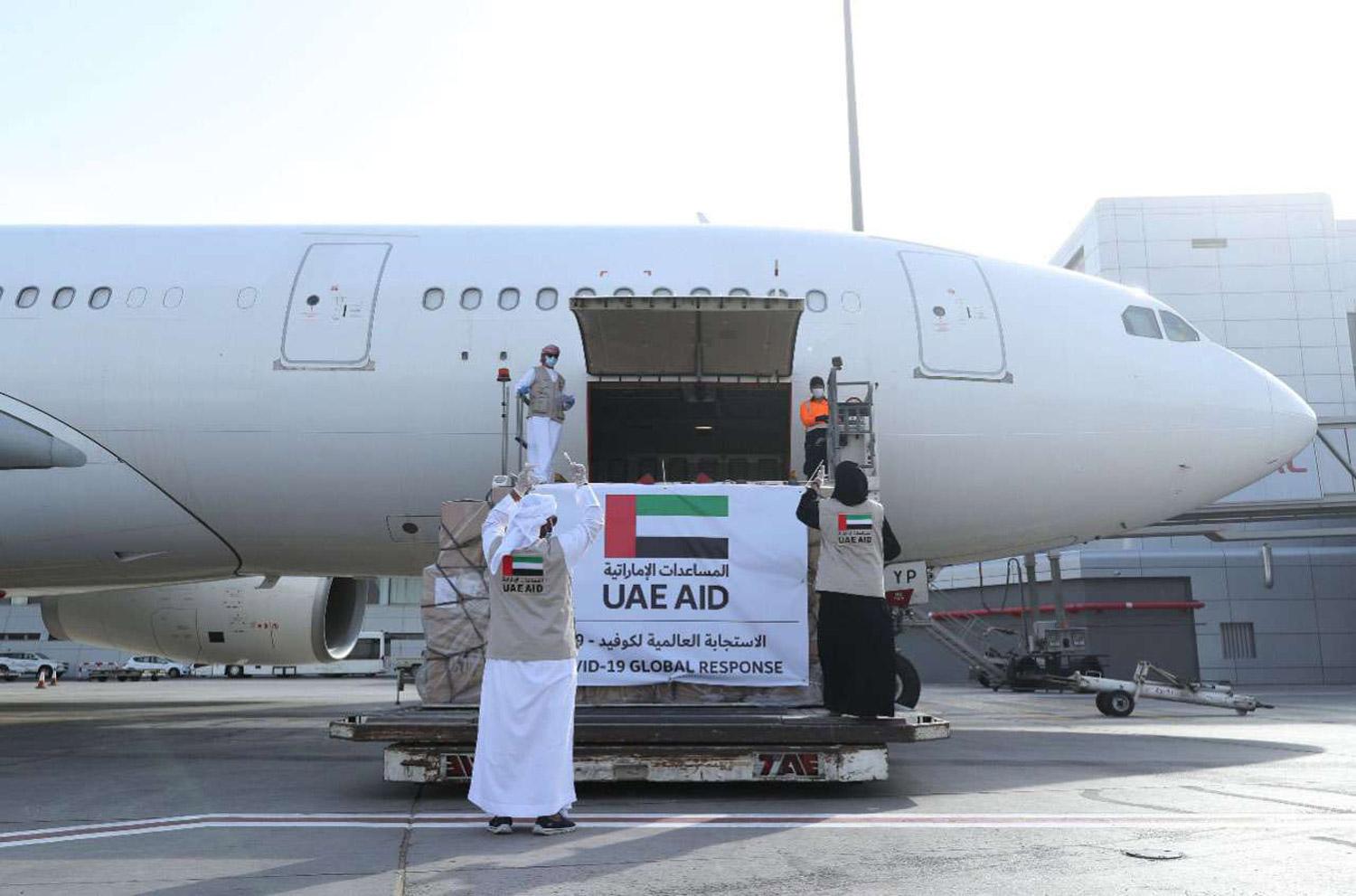 المساعدات الاماراتية