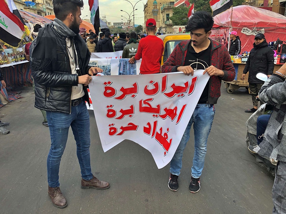 من المتوقع ان تستثمر واشنطن الضيق الشعبي العراقي من النفوذ الايراني لتضييق الخناق على طهران