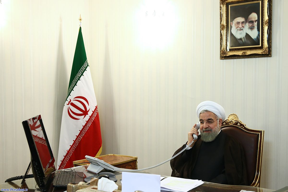 الرئيس الايراني حسن روحاني