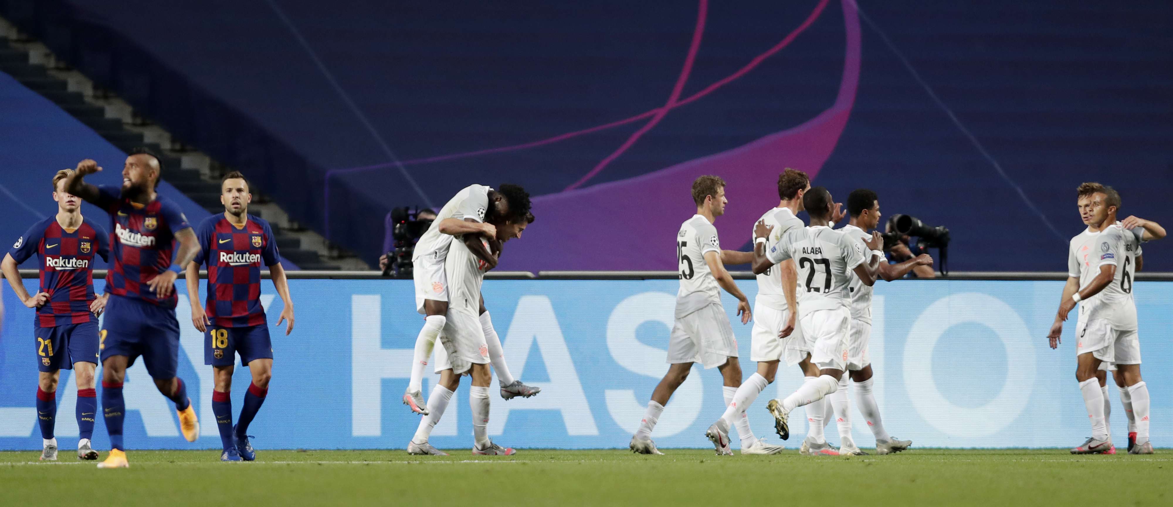 بايرن وبرشلونة