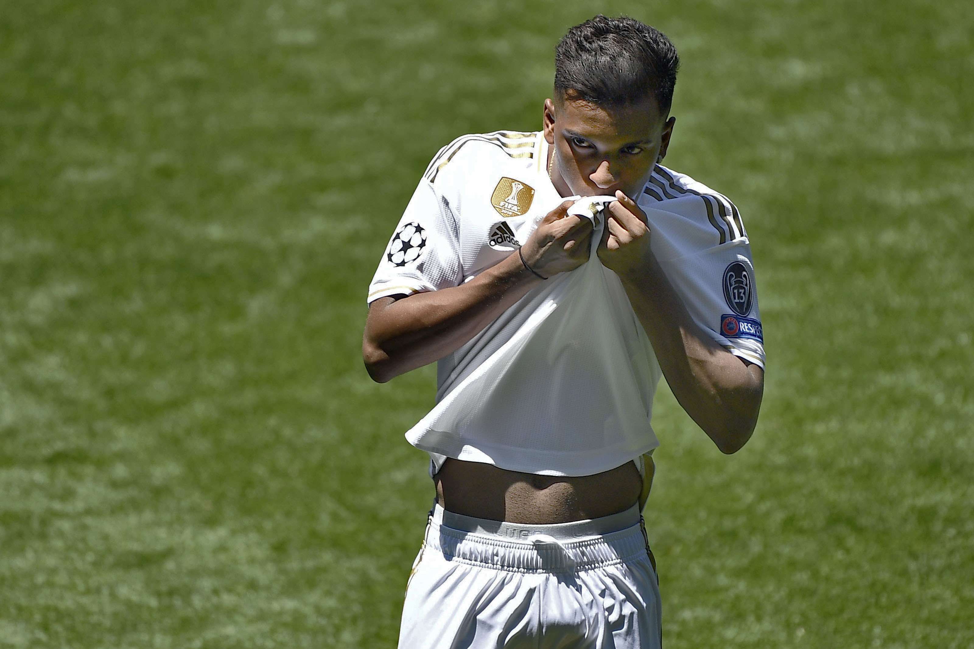 الجناح الشاب انتقل العام الماضي من سانتوس البرازيلي الى ريال مدريد