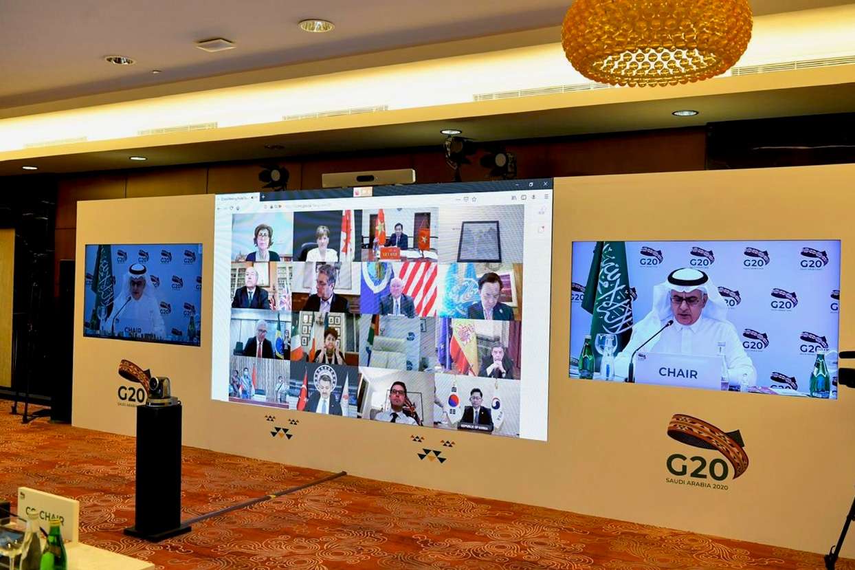 أغلب الاجتماعات عقدت افتراضيا بسبب كورونا