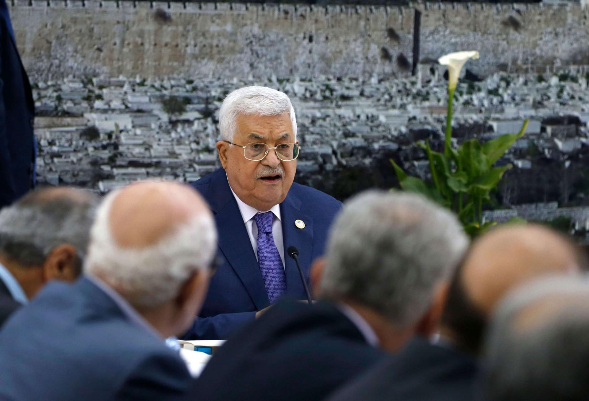 الرئيس الفلسطيني محمود عباس ابومازن