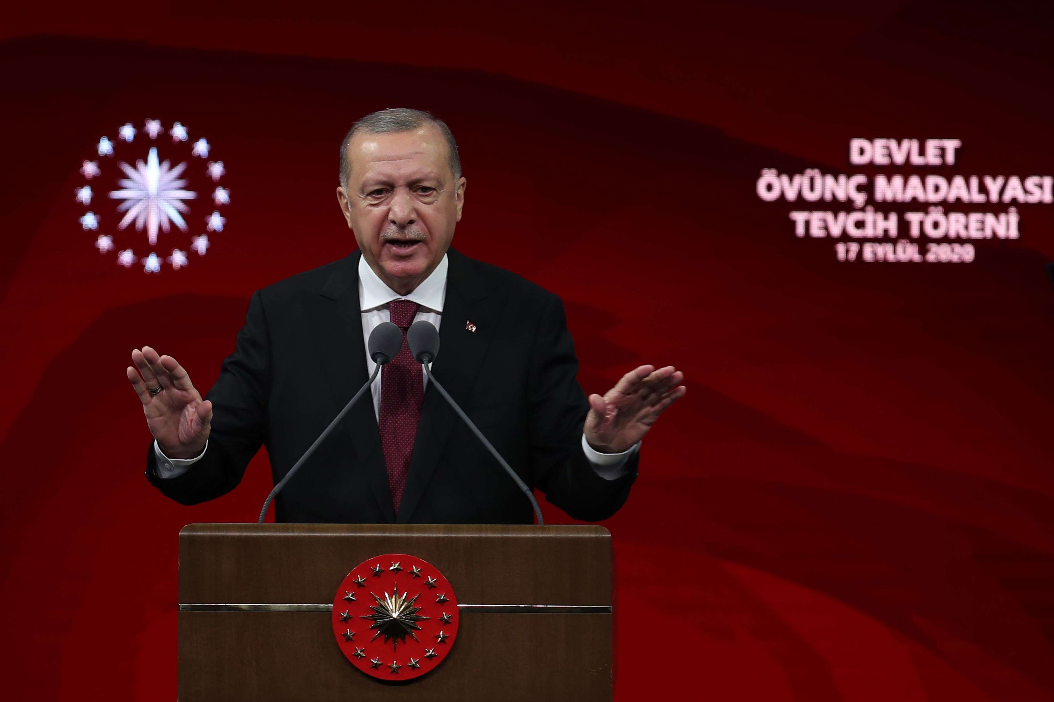 الرئيس التركي رجب طيب أردوغان