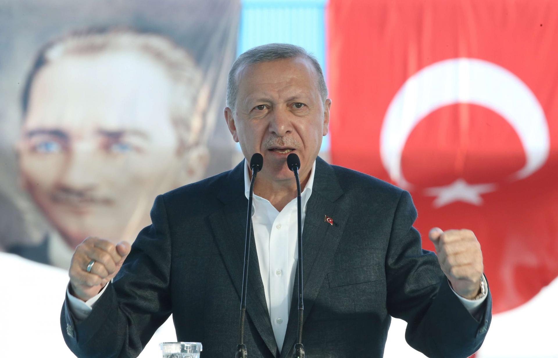 الرئيس التركي رجب طيب اردوغان