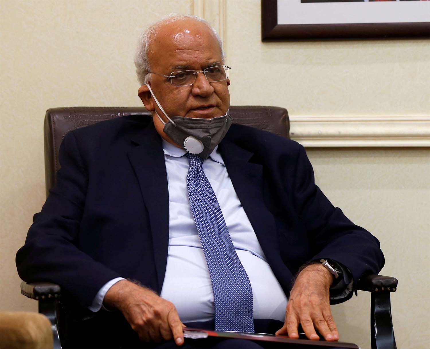 Erekat was a strident critic of US President Donald Trump’s Mideast plan