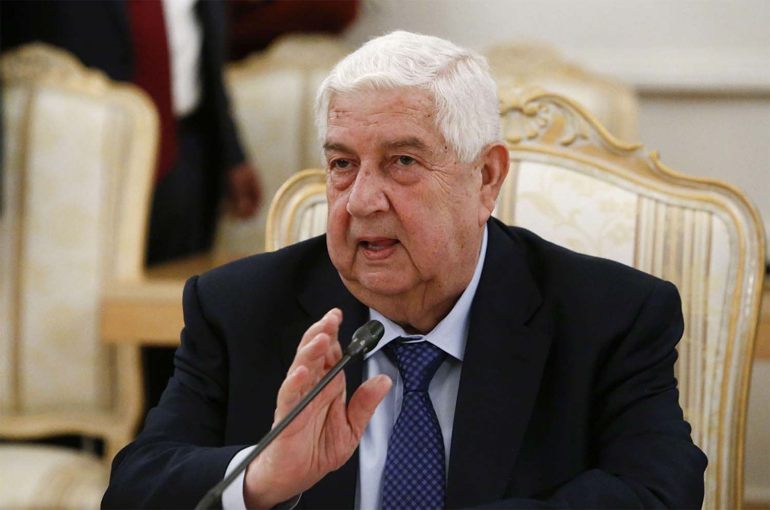 Moalem held a succession of top diplomatic posts