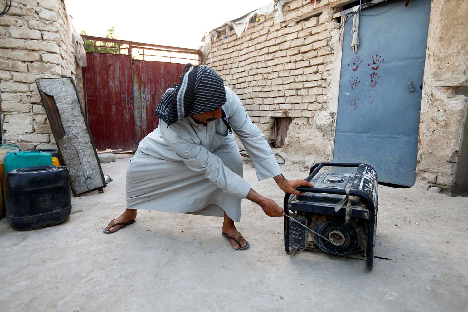 Electrical generators are the only way of power outages