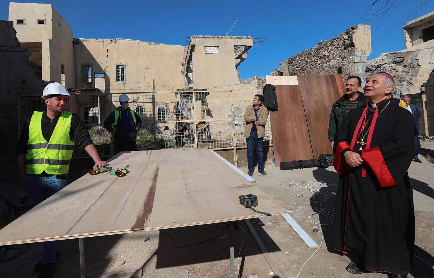 Archbishop Najeeb Michaeel is preparing for the first-ever papal visit to Iraq