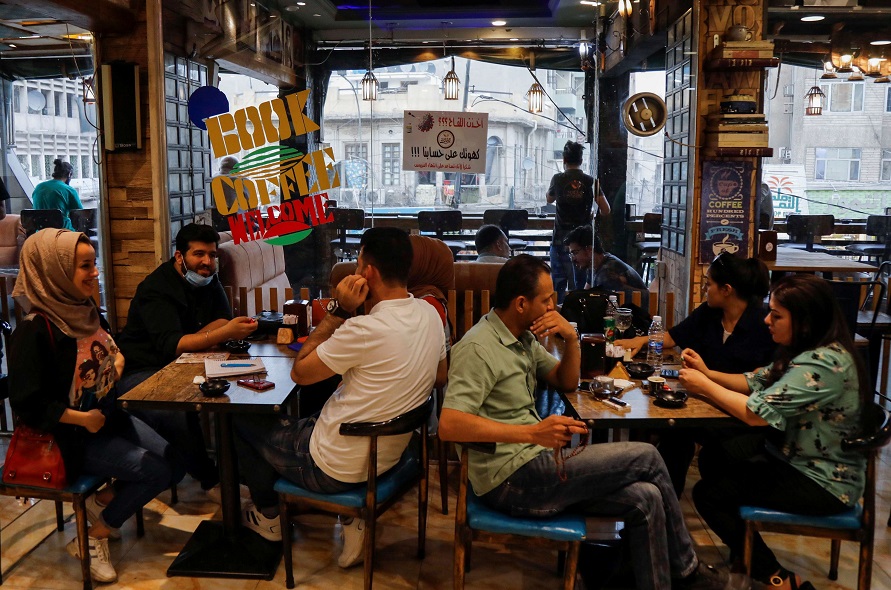 مقهى 'قهوة وكتاب'