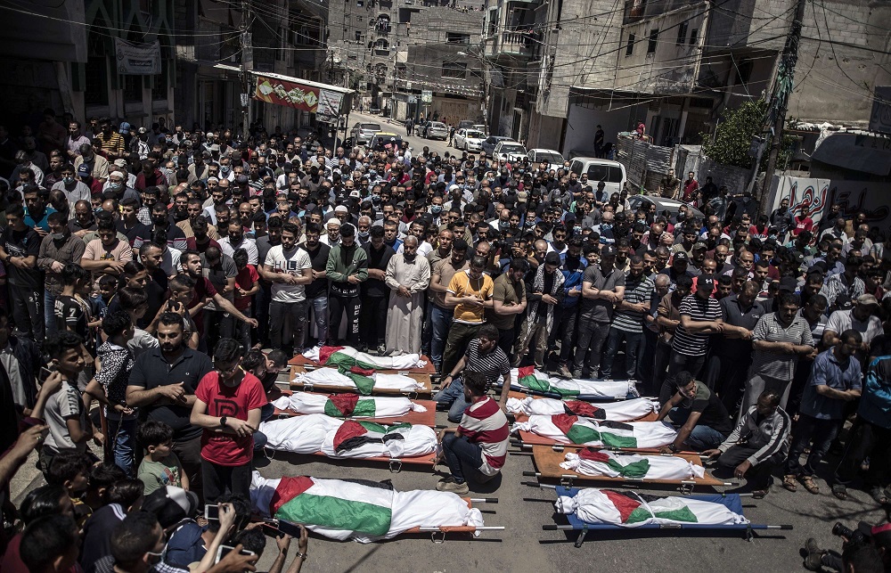 الضحايا الفلسطينيون